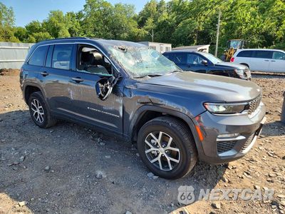 Czwarte zdjęcie samochodu z boku: 2025 JEEP GRAND CHEROKEE LIMITED VIN:1C4RJHBG3SC331377 - miniatura