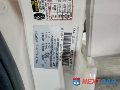 Zdjęcie 12 z 12 samochodu: 2014 MAZDA 3 SV VIN:JM1BM1T76E1134587 - miniatura