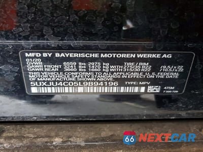 Zdjęcie 13 z 13 samochodu: 2020 BMW X5 M50I VIN:5UXJU4C05L9B94196 - miniatura