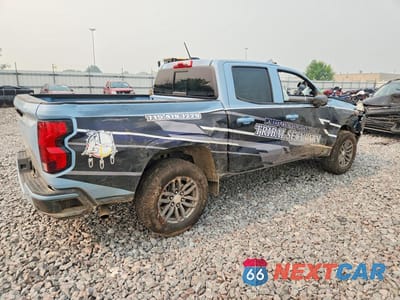 Trzecie zdjęcie samochodu z tyłu: 2025 CHEVROLET COLORADO LT VIN:1GCPTCEK8S1172064 - miniatura