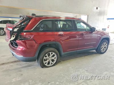 Trzecie zdjęcie samochodu z tyłu: 2022 JEEP GRAND CHEROKEE LIMITED VIN:1C4RJHBGXN8551641 - miniatura