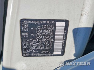 Zdjęcie 12 z 12 samochodu: 2011 NISSAN JUKE S VIN:JN8AF5MV8BT026115 - miniatura