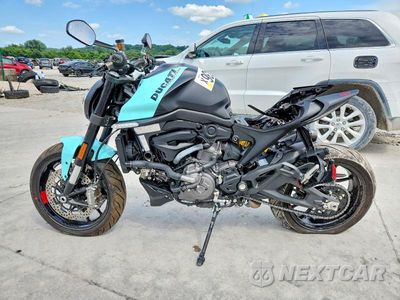 Trzecie zdjęcie samochodu z tyłu: 2024 DUCATI MONSTER VIN:ZDMMAMDT2RB009279 - miniatura