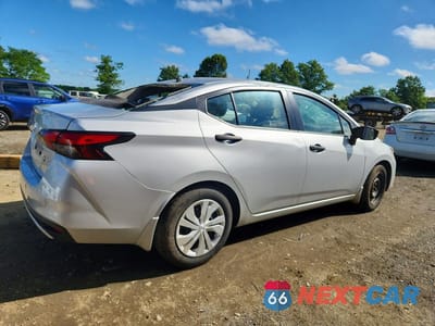 Trzecie zdjęcie samochodu z tyłu: 2023 NISSAN VERSA S VIN:3N1CN8DVXPL846316 - miniatura
