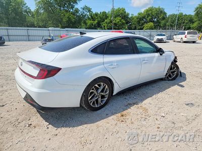 Trzecie zdjęcie samochodu z tyłu: 2020 HYUNDAI SONATA SEL VIN:5NPEF4JA9LH002355 - miniatura