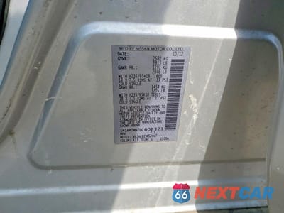 Zdjęcie 13 z 13 samochodu: 2013 NISSAN PATHFINDER S VIN:5N1AR2MN7DC608321 - miniatura