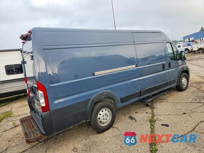 Trzecie zdjęcie samochodu z tyłu: 2020 RAM PROMASTER 3500 DELIVERY VAN VIN:3C6URVJG5LE113056 - miniatura