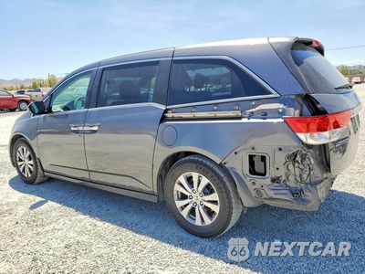 Drugie zdjęcie samochodu z przodu: 2016 HONDA ODYSSEY EX VIN:5FNRL5H44GB101959 - miniatura