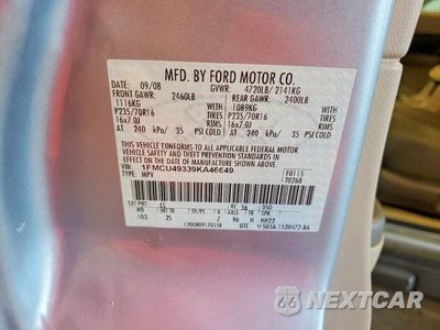 Zdjęcie 13 z 13 samochodu: 2009 FORD ESCAPE HYBRID VIN:1FMCU49339KA46649 - miniatura