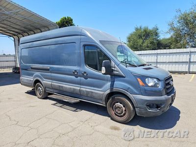 Czwarte zdjęcie samochodu z boku: 2020 FORD TRANSIT T-250 VIN:1FTBR3X86LKB32717 - miniatura