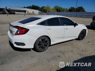 Trzecie zdjęcie samochodu z tyłu: 2020 HONDA CIVIC SPORT VIN:19XFC2F89LE212367 - miniatura