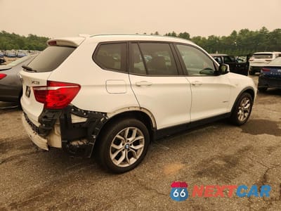 Trzecie zdjęcie samochodu z tyłu: 2011 BMW X3 XDRIVE35I VIN:5UXWX7C52BL735472 - miniatura