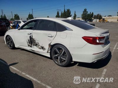 Drugie zdjęcie samochodu z przodu: 2019 HONDA ACCORD SPORT VIN:1HGCV1F3XKA124605 - miniatura