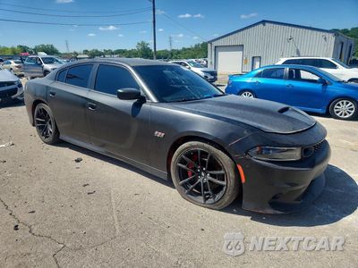 Czwarte zdjęcie samochodu z boku: 2022 DODGE CHARGER SCAT PACK VIN:2C3CDXGJ5NH208925 - miniatura