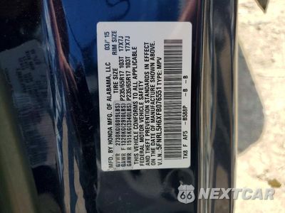 Zdjęcie 12 z 12 samochodu: 2015 HONDA ODYSSEY EXL VIN:5FNRL5H6XFB076551 - miniatura