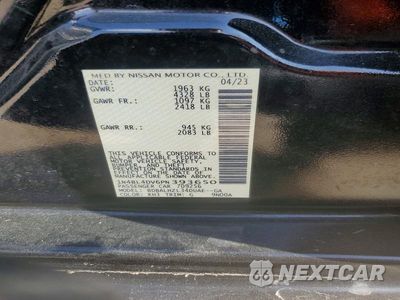 Zdjęcie 12 z 12 samochodu: 2023 NISSAN ALTIMA SV VIN:1N4BL4DV6PN393650 - miniatura