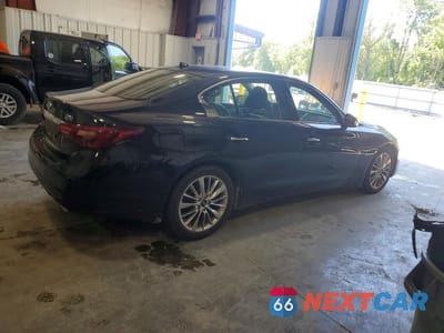 Trzecie zdjęcie samochodu z tyłu: 2020 INFINITI Q50 3.0T LUXE VIN:JN1EV7AR8LM252561 - miniatura