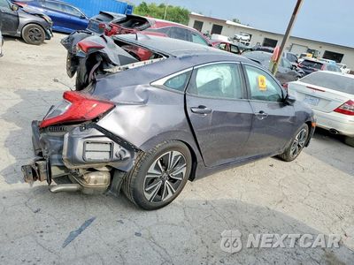 Trzecie zdjęcie samochodu z tyłu: 2016 HONDA CIVIC EX VIN:19XFC1F31GE205160 - miniatura
