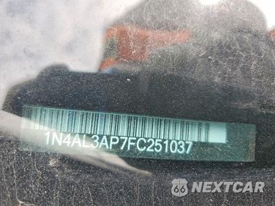Zdjęcie 12 z 12 samochodu: 2015 NISSAN ALTIMA 2.5 S VIN:1N4AL3AP7FC251037 - miniatura