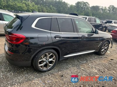 Trzecie zdjęcie samochodu z tyłu: 2021 BMW X3 XDRIVE30I VIN:5UXTY5C02M9E84805 - miniatura