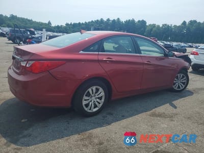 Trzecie zdjęcie samochodu z tyłu: 2012 HYUNDAI SONATA GLS VIN:5NPEB4ACXCH444543 - miniatura