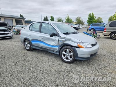 Czwarte zdjęcie samochodu z boku: 2001 TOYOTA ECHO BASE VIN:JTDBT123210174957 - miniatura