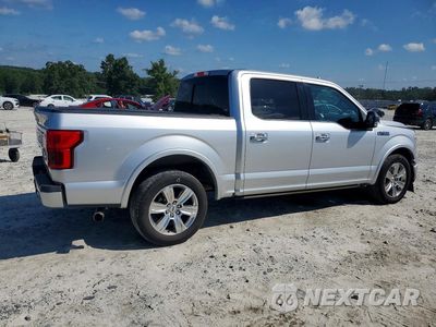 Trzecie zdjęcie samochodu z tyłu: 2018 FORD F150 SUPERCREW SUPERCREW VIN:1FTEW1C56JFE10415 - miniatura