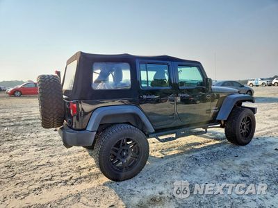 Trzecie zdjęcie samochodu z tyłu: 2016 JEEP WRANGLER UNLIMITED SPORT VIN:1C4BJWDG6GL216928 - miniatura