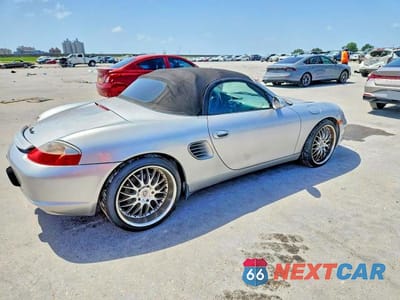 Trzecie zdjęcie samochodu z tyłu: 2003 PORSCHE BOXSTER VIN:WP0CA29813U622456 - miniatura