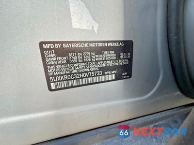 Zdjęcie 10 z 10 samochodu: 2017 BMW X5 XDRIVE35I VIN:5UXKR0C32H0V75733 - miniatura