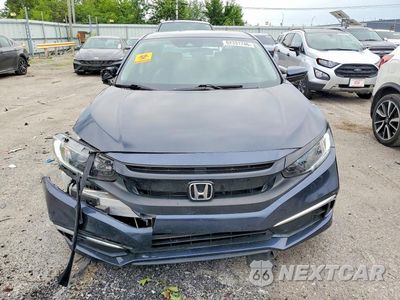 Piąte zdjęcie samochodu w środku: 2021 HONDA CIVIC LX VIN:2HGFC2F63MH554709 - miniatura