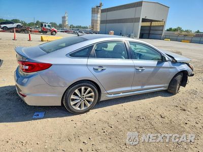 Trzecie zdjęcie samochodu z tyłu: 2017 HYUNDAI SONATA SPORT VIN:5NPE34AF2HH437486 - miniatura