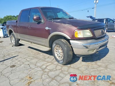 Czwarte zdjęcie samochodu z boku: 2002 FORD F150 SUPERCREW VIN:1FTRW08L62KE05419 - miniatura