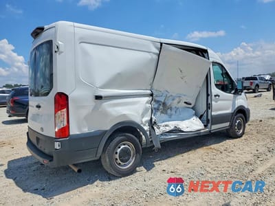 Trzecie zdjęcie samochodu z tyłu: 2023 FORD TRANSIT 250 DELIVERY VAN VIN:1FTBR1C80PKA60591 - miniatura