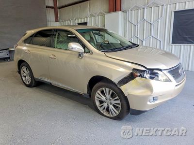 Czwarte zdjęcie samochodu z boku: 2011 LEXUS RX 450H VIN:JTJZB1BA2B2404385 - miniatura