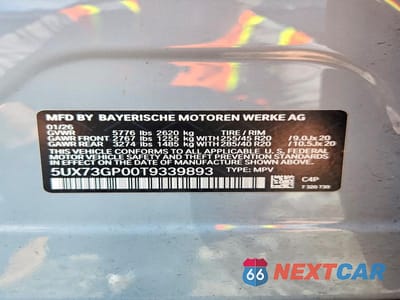 Zdjęcie 14 z 14 samochodu: 2026 BMW X3 M50 VIN:5UX73GP00T9339893 - miniatura