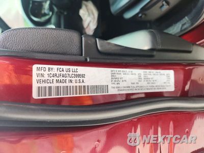 Zdjęcie 13 z 13 samochodu: 2020 JEEP GRAND CHEROKEE LAREDO VIN:1C4RJFAG7LC399592 - miniatura