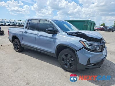 Czwarte zdjęcie samochodu z boku: 2026 HONDA RIDGELINE BLACK EDITION VIN:5FPYK3F81TB027278 - miniatura