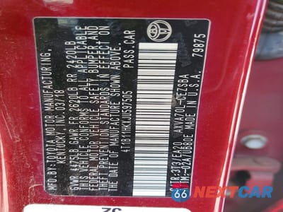 Zdjęcie 12 z 12 samochodu: 2018 TOYOTA CAMRY SE VIN:4T1B11HKXJU597505 - miniatura