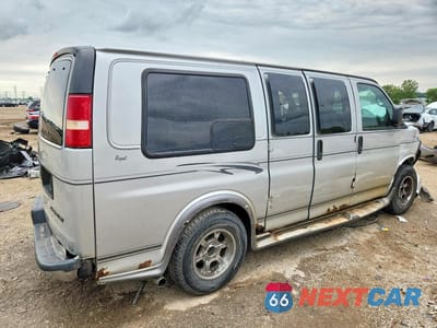 Trzecie zdjęcie samochodu z tyłu: 2004 CHEVROLET EXPRESS G1500 VIN:1GBFG15T941154015 - miniatura
