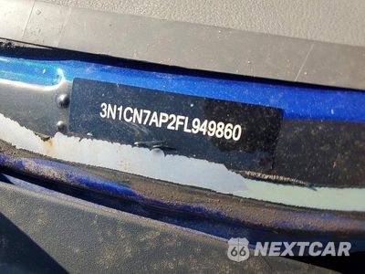 Zdjęcie 12 z 12 samochodu: 2015 NISSAN VERSA 1.6 SV VIN:3N1CN7AP2FL949860 - miniatura