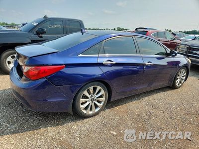 Trzecie zdjęcie samochodu z tyłu: 2011 HYUNDAI SONATA SE 2.0T VIN:5NPEC4AB9BH195607 - miniatura