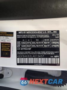 Zdjęcie 13 z 13 samochodu: 2020 MERCEDES-BENZ GLE 350 4MATIC VIN:4JGFB4KB3LA013457 - miniatura