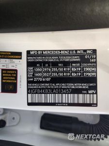 Zdjęcie 13 z 13 samochodu: 2020 MERCEDES-BENZ GLE 350 4MATIC VIN:4JGFB4KB3LA013457 - miniatura