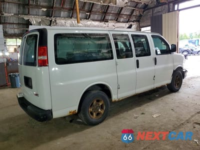 Trzecie zdjęcie samochodu z tyłu: 2006 GMC SAVANA G1500 VIN:1GTFG15X061114438 - miniatura