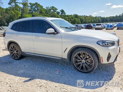 Czwarte zdjęcie samochodu z boku: 2022 BMW X3 SDRIVE30I VIN:WBX47DP02NN178127 - miniatura