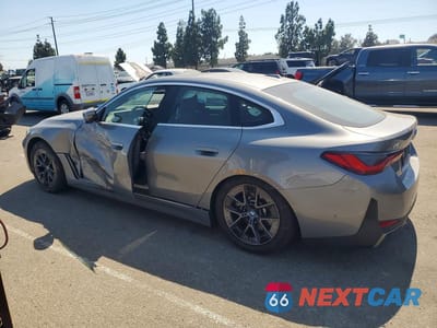 Drugie zdjęcie samochodu z przodu: 2024 BMW I4 EDRIVE 35 VIN:WBY43AW00RFS09950 - miniatura