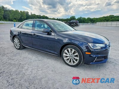 Czwarte zdjęcie samochodu z boku: 2018 AUDI A4 PREMIUM VIN:WAUKMAF45JA085648 - miniatura