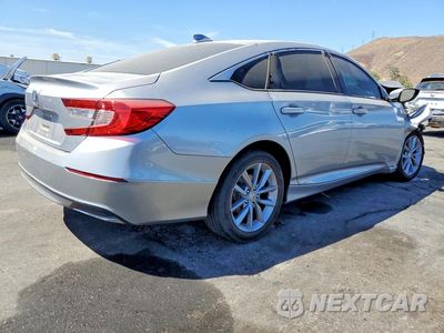 Trzecie zdjęcie samochodu z tyłu: 2021 HONDA ACCORD LX VIN:1HGCV1F18MA044253 - miniatura