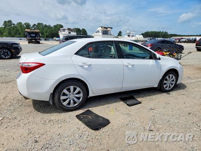 Trzecie zdjęcie samochodu z tyłu: 2016 TOYOTA COROLLA LE VIN:2T1BURHE6GC715365 - miniatura